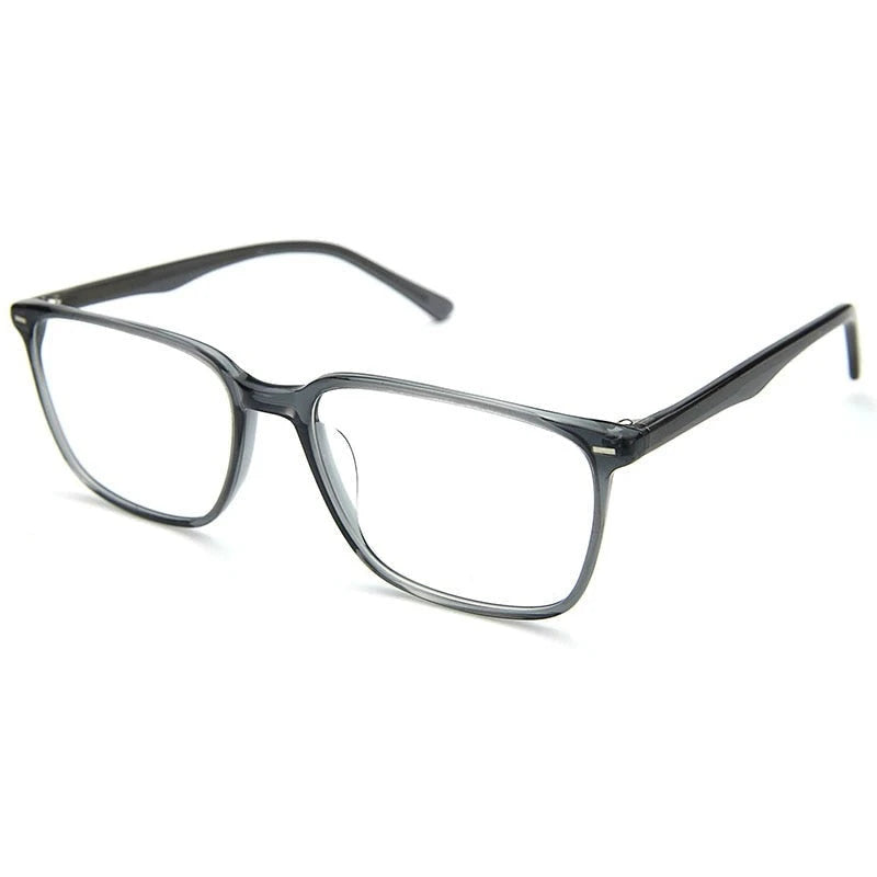 Óculos de Acetato Masculino Quadrado Slim / BOM ÓCULOS - BO0166