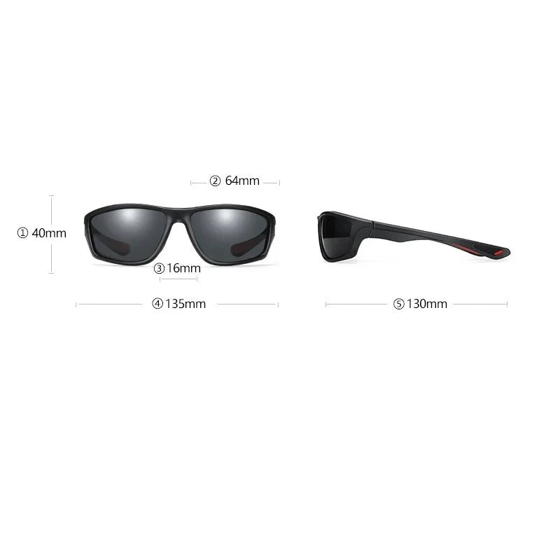 Óculos Polarizado esportivel Flexivel Masculino / BOM ÓCULOS - BO0180