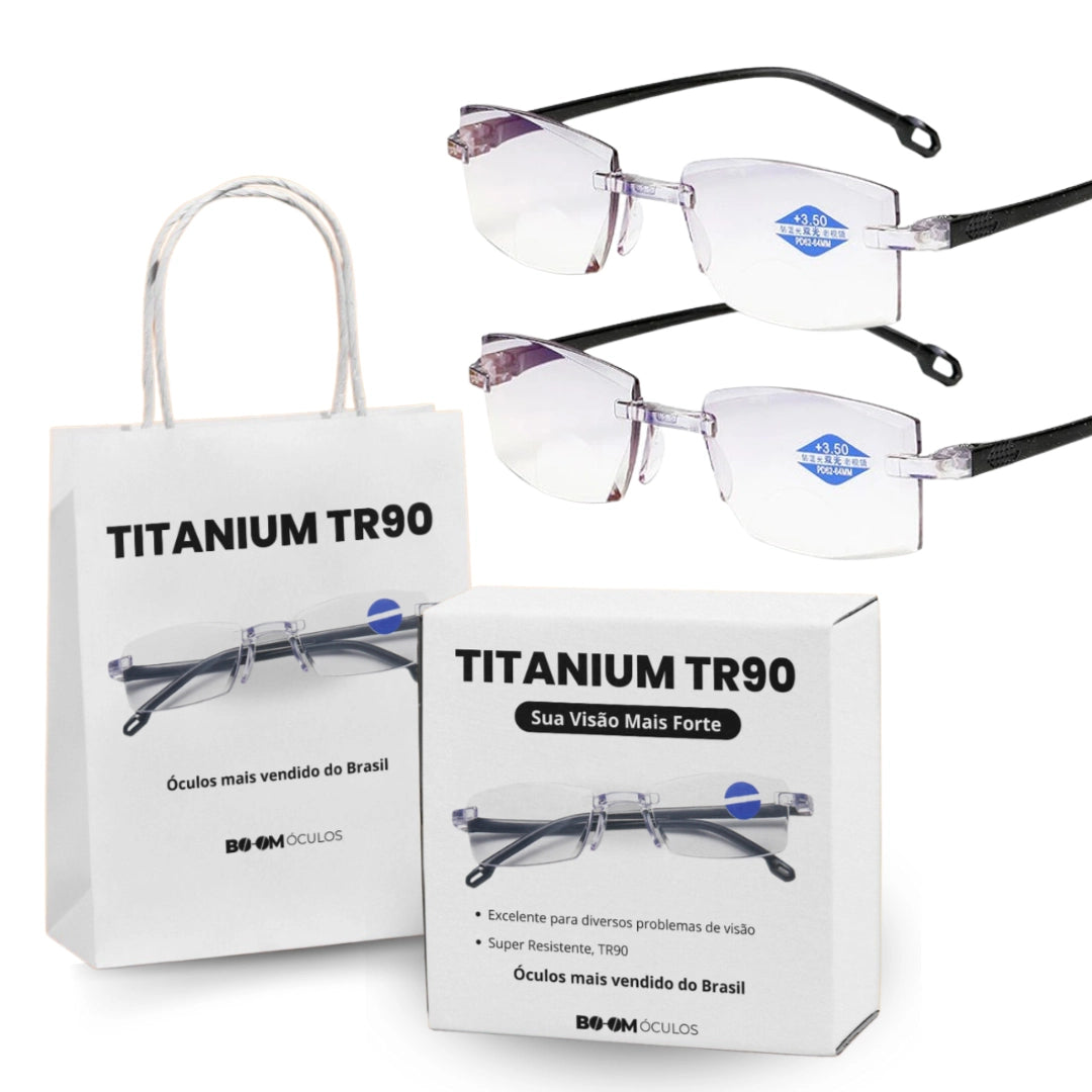 Óculos Inteligente Titanium TR90 - COMPRE 1 LEVE 2 - OFERTA RELÂMPAGO 🔥