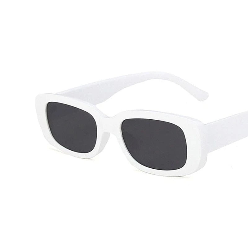 New Fashion Summer Vintage Small Square Frame Sunglasses UV400 For Women Retro Punk Rectangle Sun Glasses Eyewear Sun Shades 0 Bom Óculos A03 1 pair 