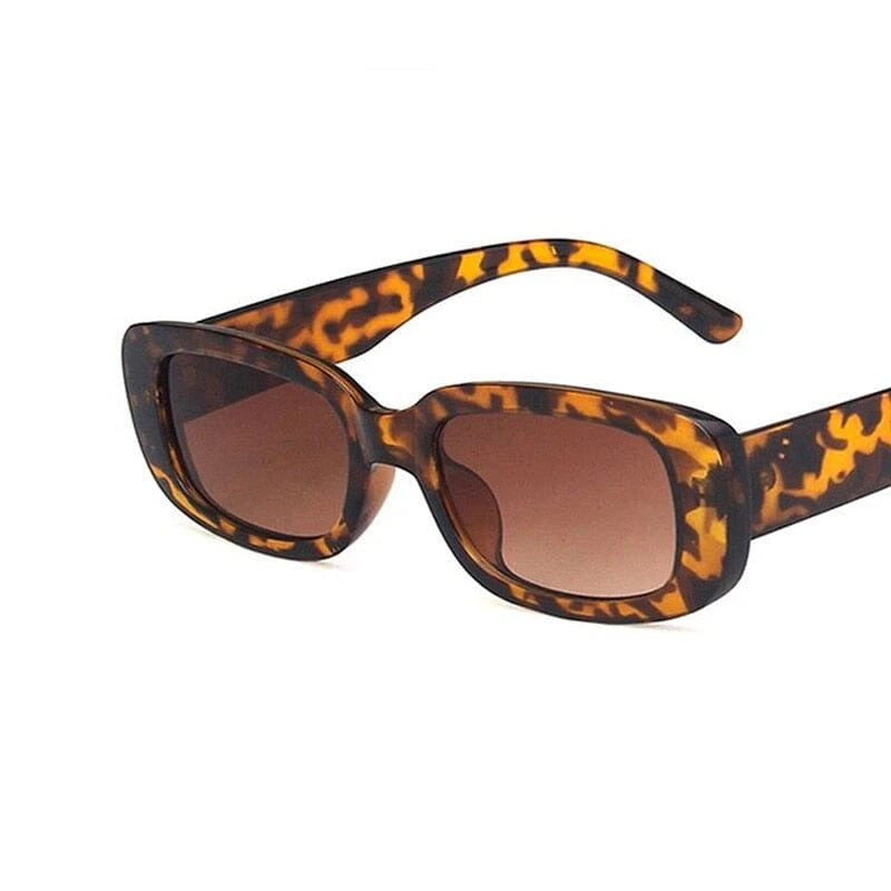 New Fashion Summer Vintage Small Square Frame Sunglasses UV400 For Women Retro Punk Rectangle Sun Glasses Eyewear Sun Shades 0 Bom Óculos A04 1 pair 