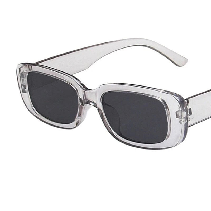 New Fashion Summer Vintage Small Square Frame Sunglasses UV400 For Women Retro Punk Rectangle Sun Glasses Eyewear Sun Shades 0 Bom Óculos A06 1 pair 