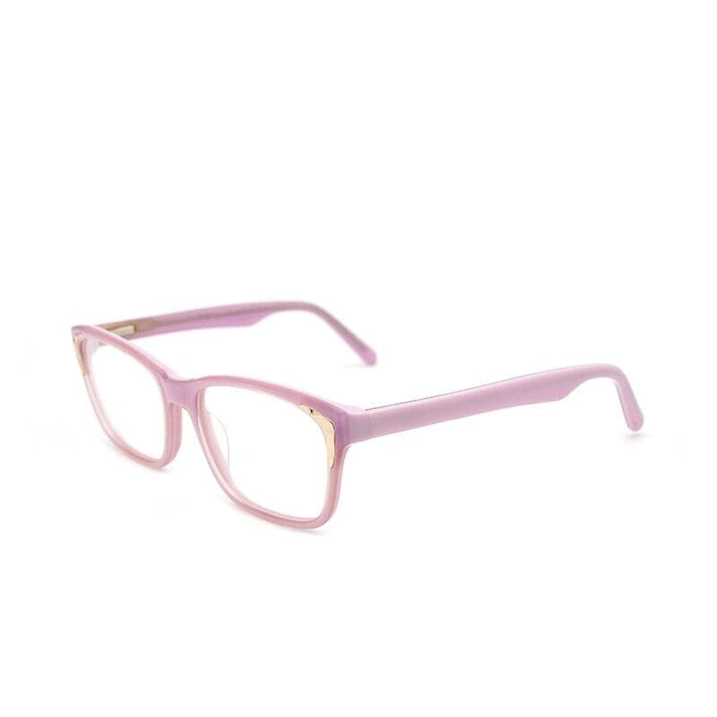 Óculos Acetato Feminino Quadrado / BOM ÓCULOS - BO0119 BO0119 Bom Óculos Rosa 