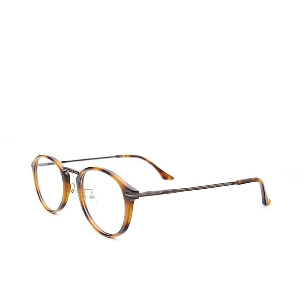 Óculos Acetato Unissex Oval Vintage / BOM ÓCULOS - BO0112 BO0112 Bom Óculos 