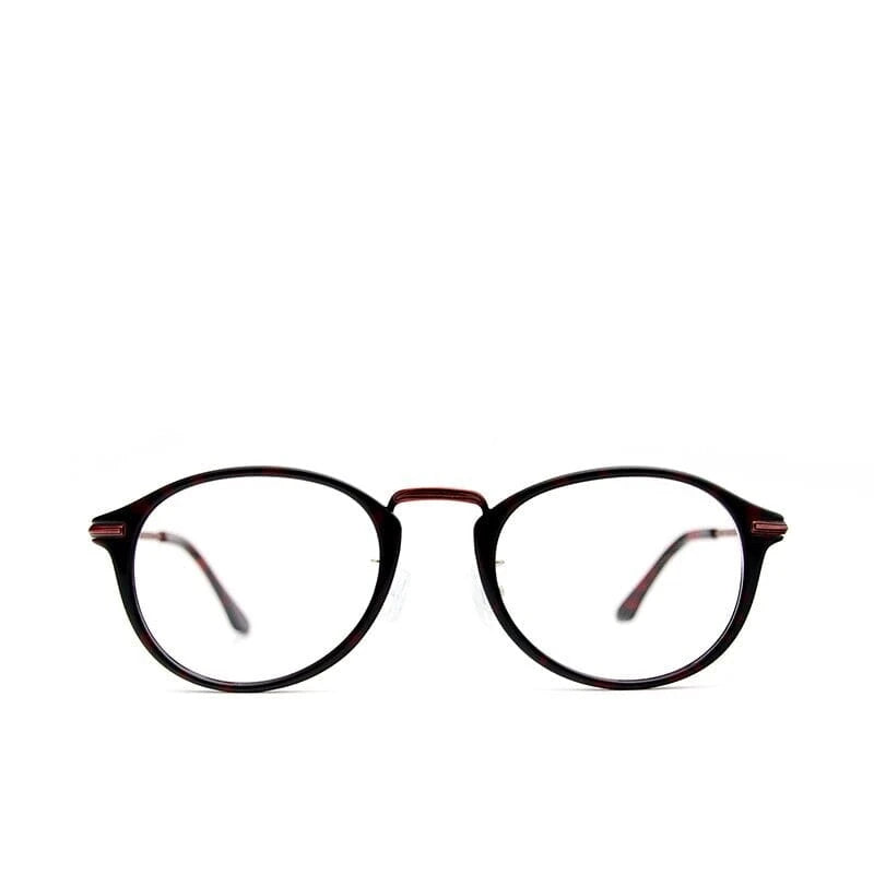 Óculos Acetato Unissex Oval Vintage / BOM ÓCULOS - BO0112 BO0112 Bom Óculos Chumbo 