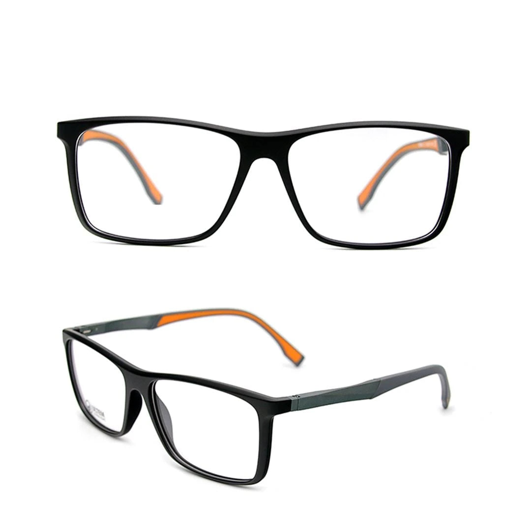 Óculos de Clipon Acetato Masculino Quadrado / BOM ÓCULOS - BO0089 BO0089 Bom Óculos 