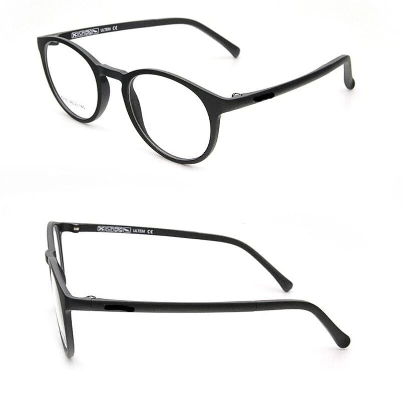 Óculos de Clipon Acetato Unissex Redondo / BOM ÓCULOS - BO0123 BO0123 Bom Óculos 