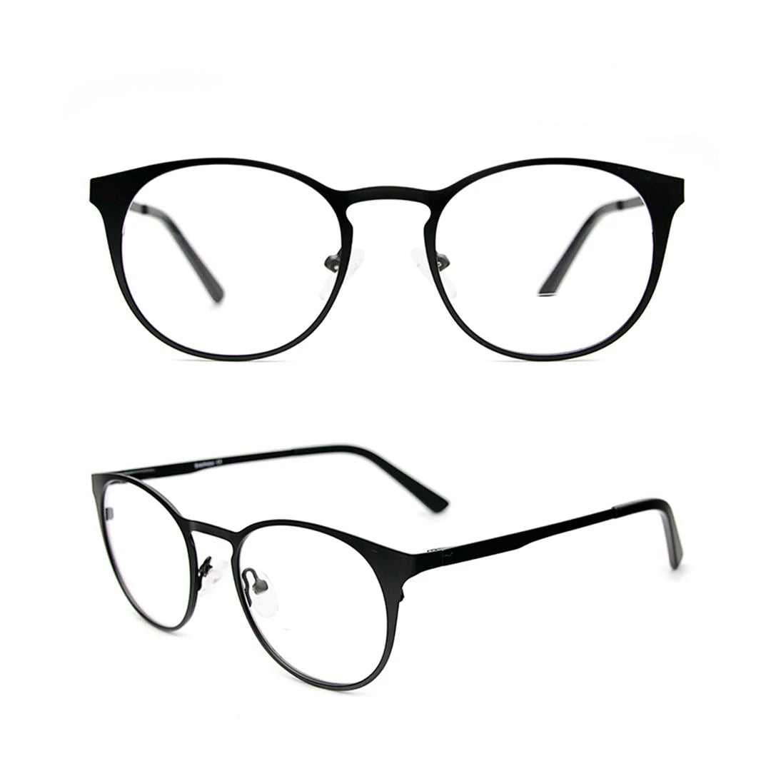 Óculos de Clipon Metal Unissex Redondo / BOM ÓCULOS - BO0080 BO0080 Bom Óculos 