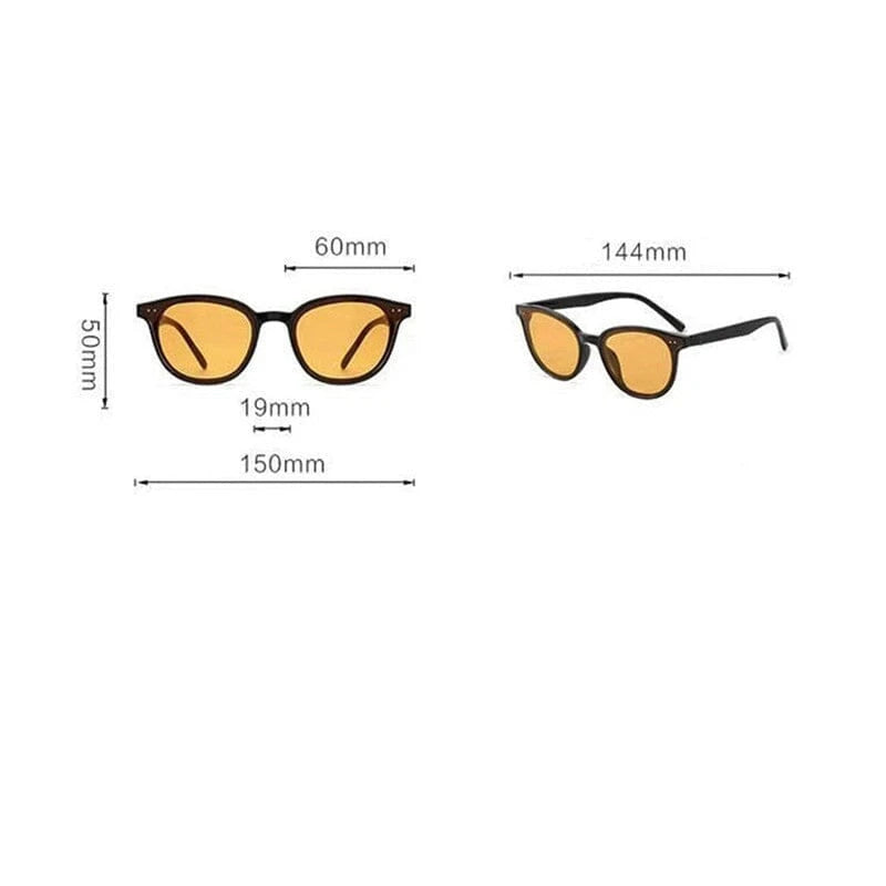Óculos de Sol Acetato Feminino Quadrado / BOM ÓCULOS - BO0086 BO0086 Bom Óculos 
