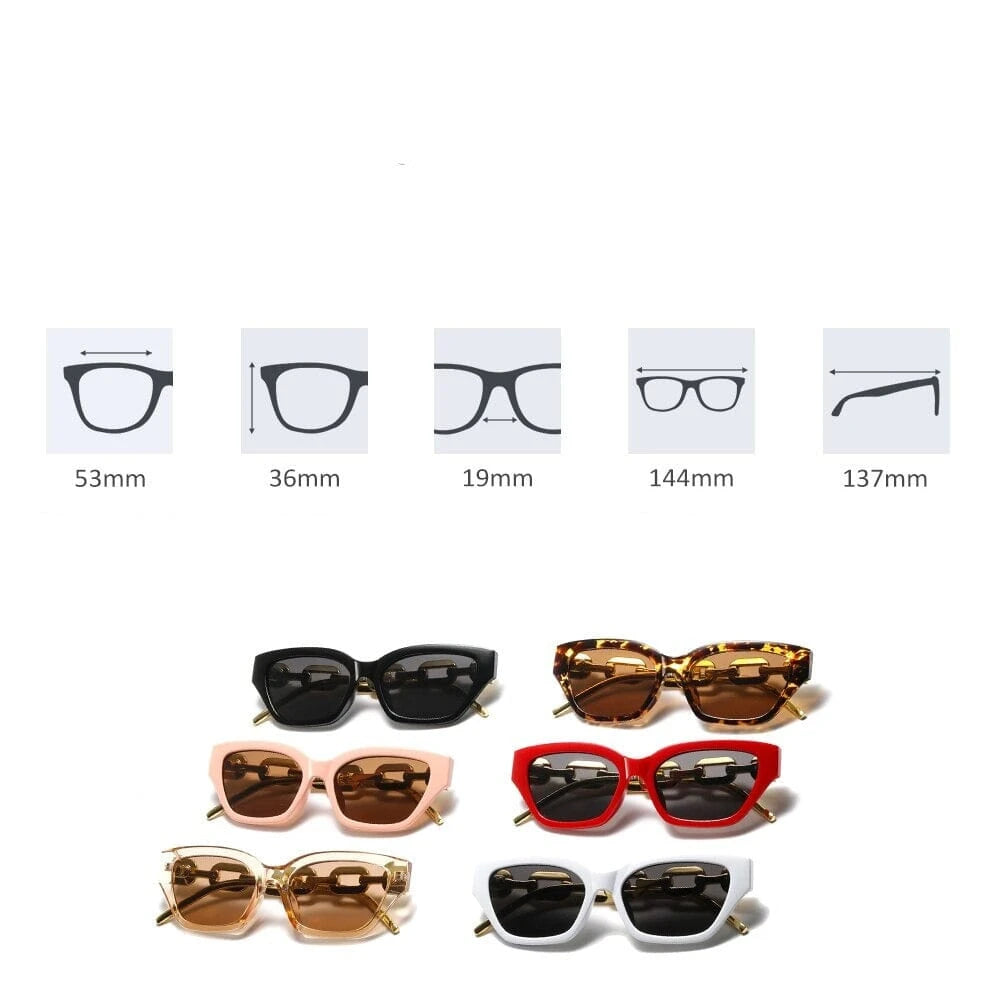 Óculos de Sol Acetato Feminino Quadrado Retrô / BOM ÓCULOS - BO0121 BO0121 Bom Óculos 