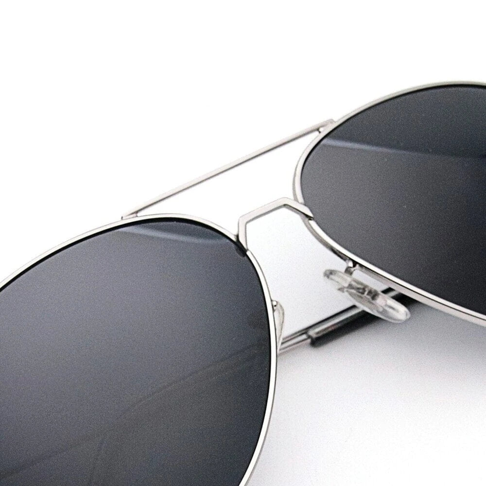 Óculos de Sol Aviador Metal Masculino / BOM ÓCULOS - BO0115 BO0115 Bom Óculos 