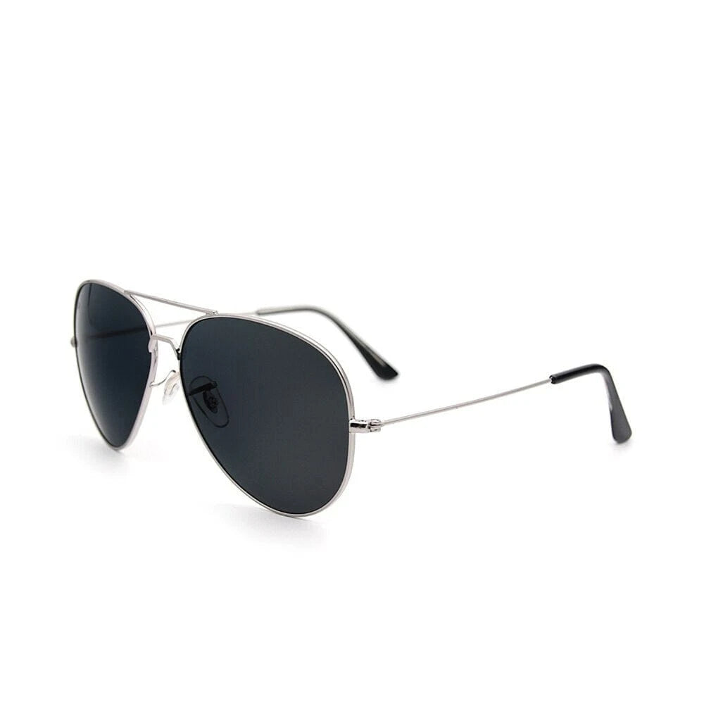 Óculos de Sol Aviador Metal Masculino / BOM ÓCULOS - BO0115 BO0115 Bom Óculos 