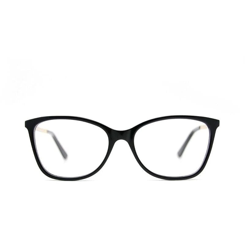 Óculos Metal Feminino Quadrado / BOM ÓCULOS - BO0117 BO0117 Bom Óculos preto 