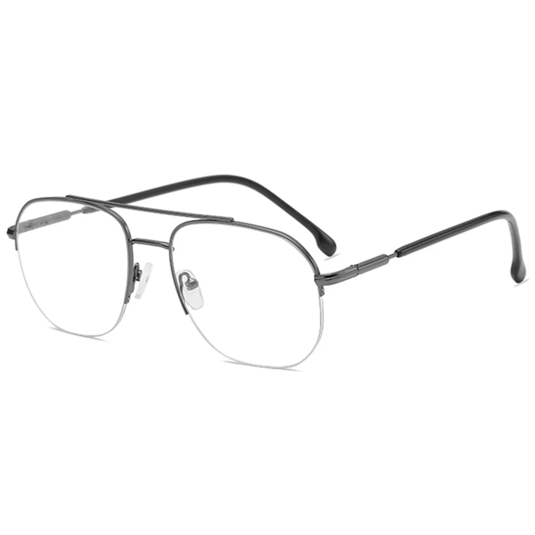 Óculos Metal Unissex Quadrado / BOM ÓCULOS - BO0068 BO0068 Bom Óculos Chumbo 