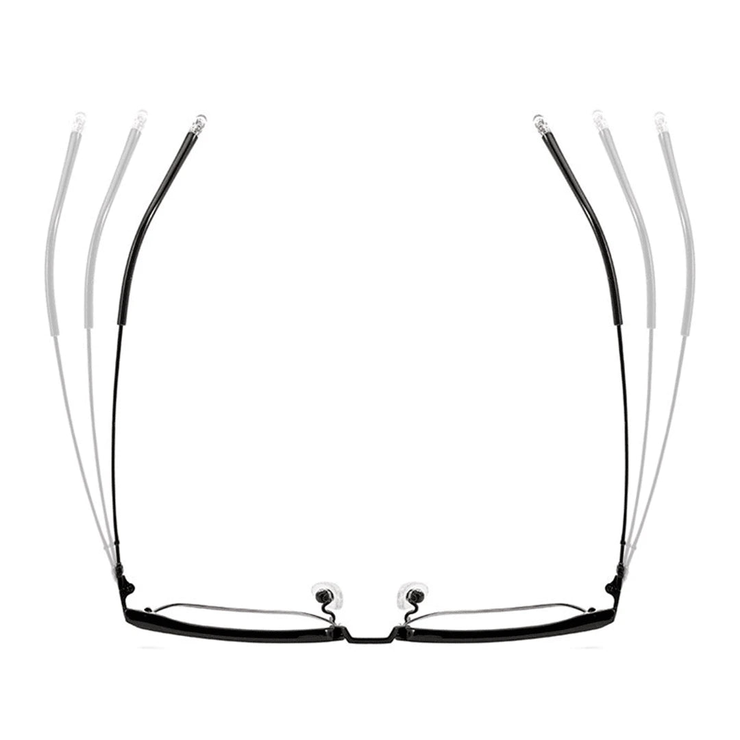 Óculos Metal Unissex Quadrado Clássico / BOM ÓCULOS - BO0002 BO0002 bomoculos 