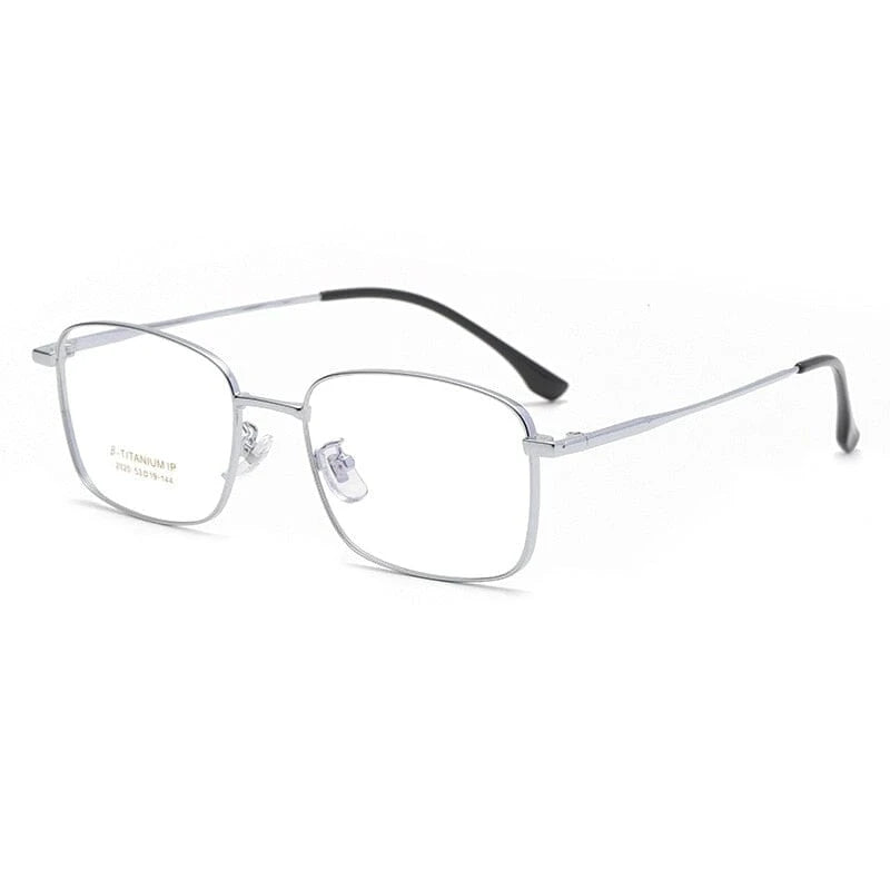Óculos Quadrado Masculino Clássico / BOM ÓCULOS- BO0029 BO0029 Bom Óculos Cinza 