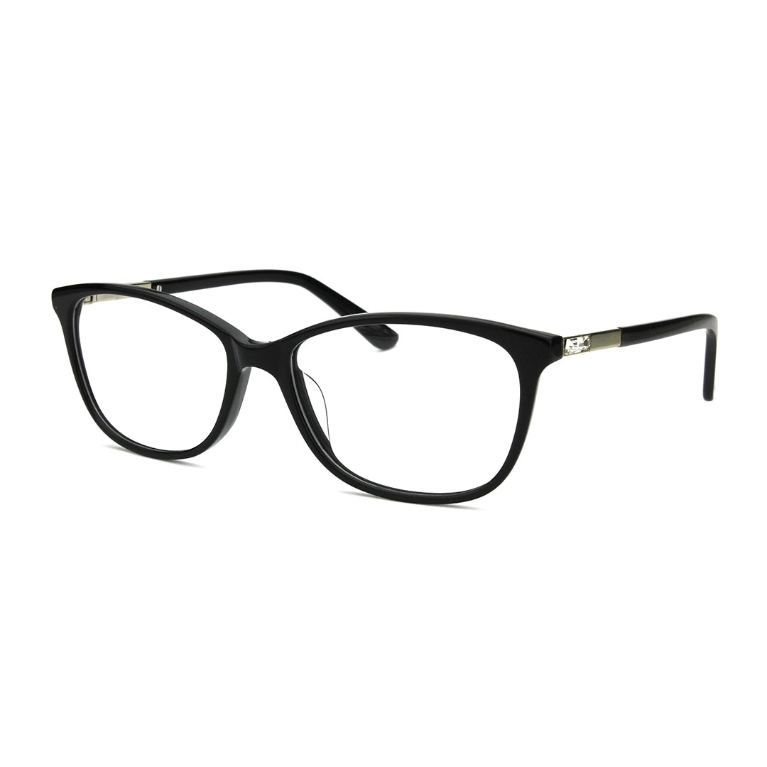 Óculos de Acetato Feminino Quadrado Olho de Gato / BOM ÓCULOS - BO0171